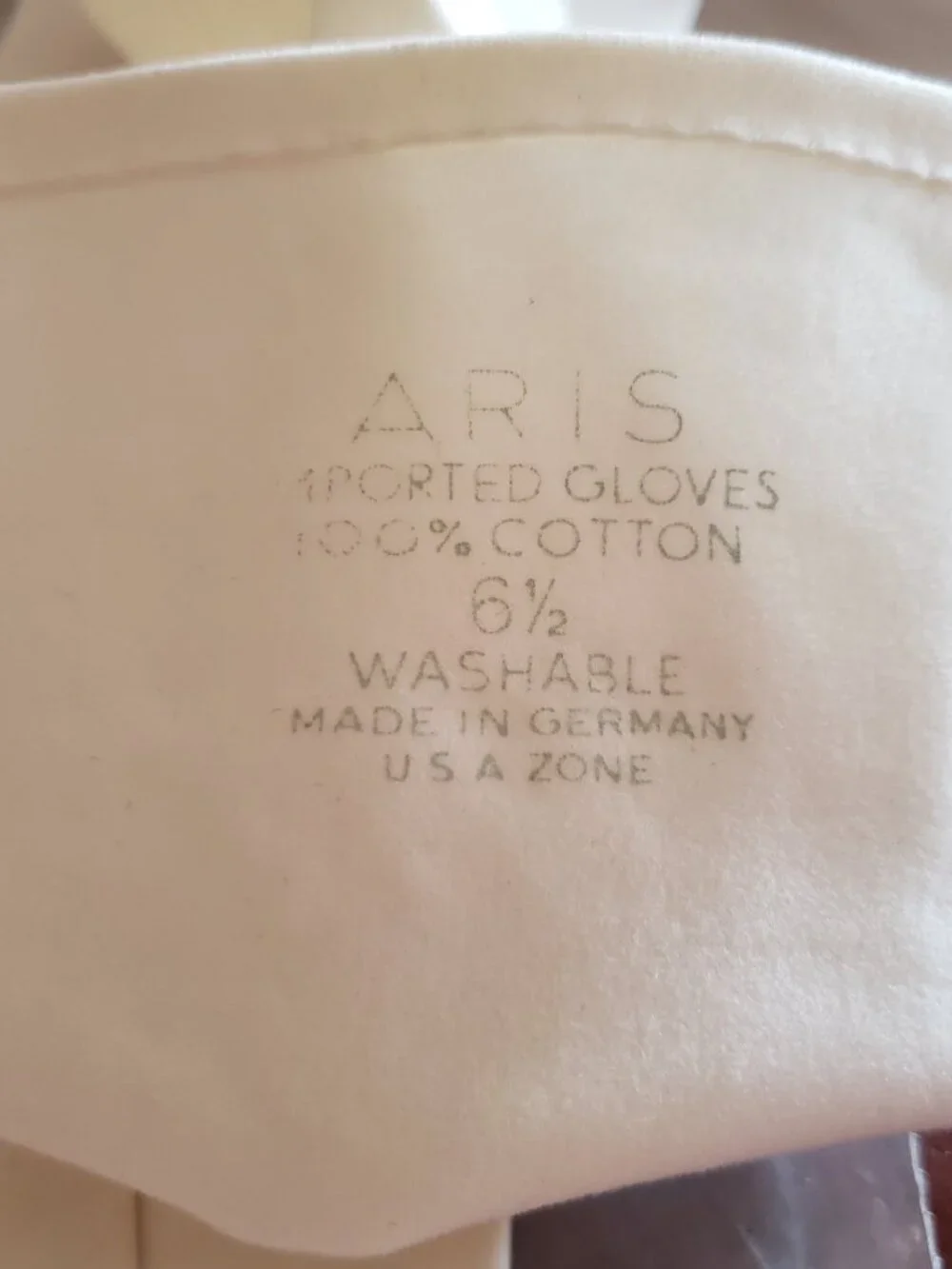 VINTAGE ARIS GLOVES USA ZONE HIGH FASHION
